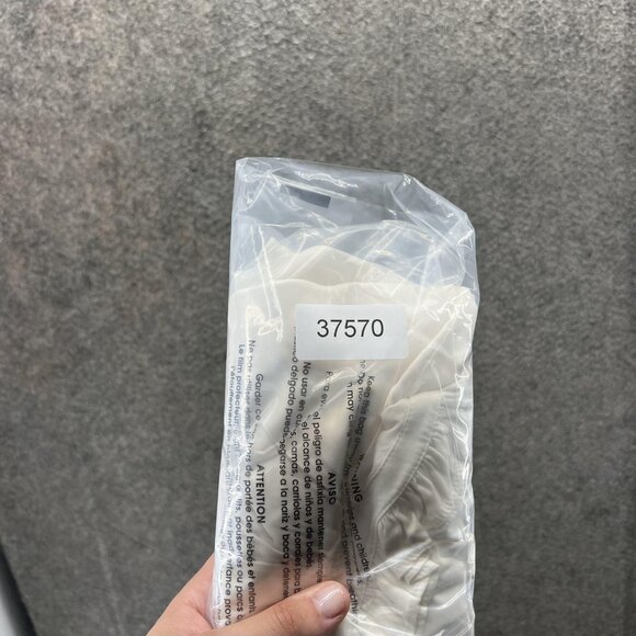 Kobi Halperin Shirt Womens Small White Silk Blend Ruffle Neck Cuff Blouse - Picture 11 of 11